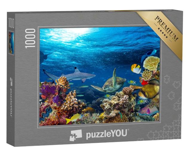 Puzzle de 1000 pièces « Récif corallien sous-marin »