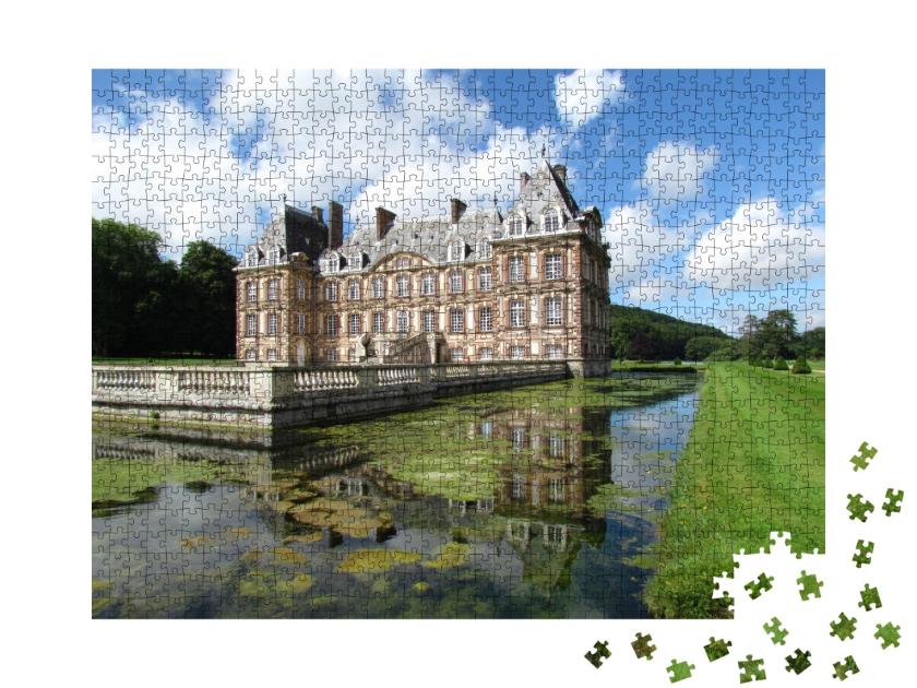 Puzzle de 1000 pièces « Chateau de Cany (Normandie, France) »