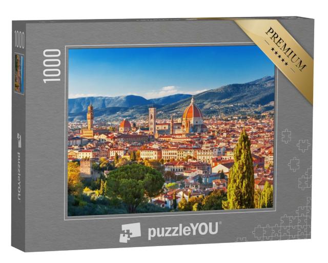 Puzzle de 1000 pièces « Vue sur Florence, Italie »