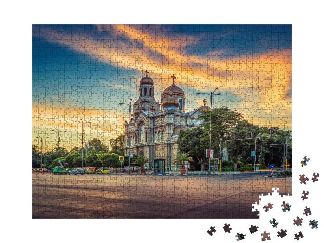 Puzzle de 1000 pièces « La cathédrale de l'Assomption de la Vierge Marie à Varna »