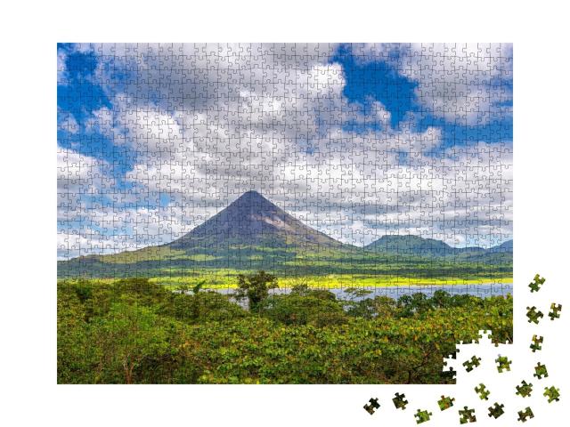 Puzzle de 1000 pièces « Volcan Arenal, La Fortuna, Costa Rica »