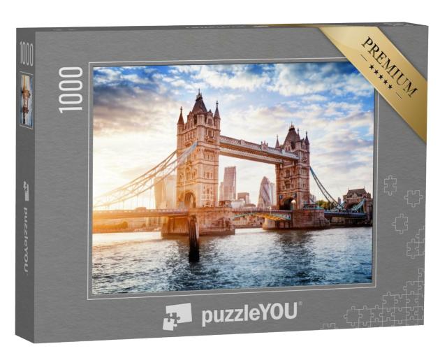 Puzzle de 1000 pièces « La Tamise et le Tower Bridge à Londres »