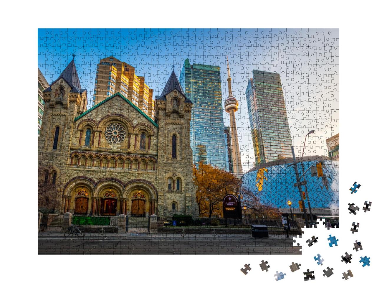 Puzzle de 1000 pièces « Église presbytérienne St. Andrew's, Toronto, Ontario, Canada »