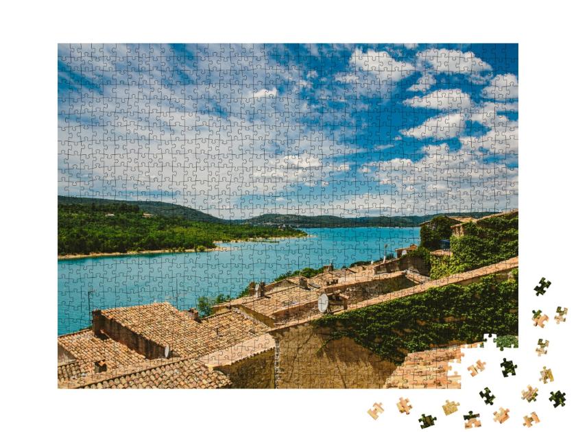 Puzzle de 1000 pièces « Vue sur le lac de Saint Croix »