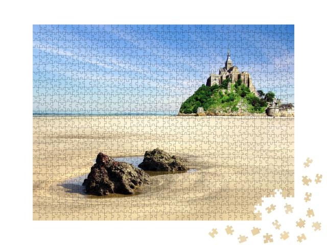 Puzzle de 1000 pièces « Mont Saint Michel, Normandie »