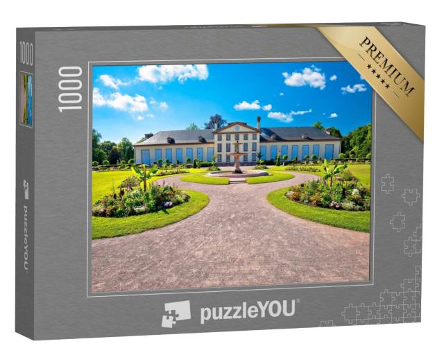 Puzzle de 1000 pièces « Parc de l'Orangerie à Strasbourg, région Alsace, France »