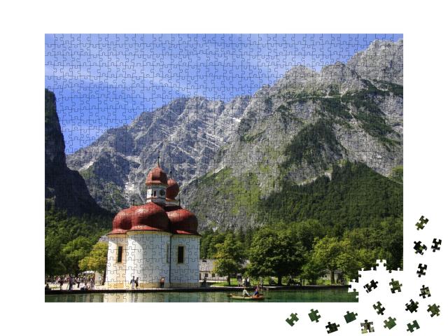 Puzzle de 1000 pièces « Lac Königssee »