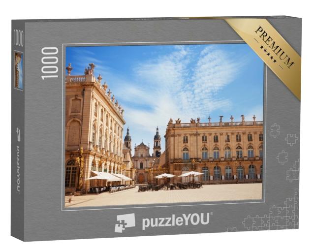 Puzzle de 1000 pièces « Place Stanislas et bâtiment de l'hôtel de ville »