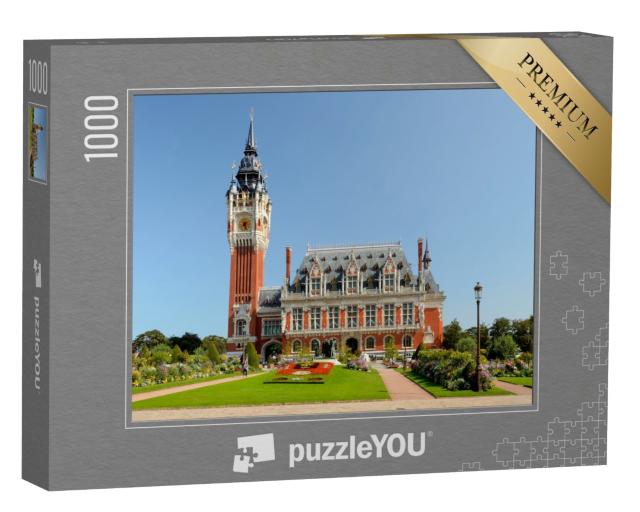 Puzzle de 1000 pièces « Calais, France - septembre 08, 2014 : Hôtel de ville Mairie de Calais »