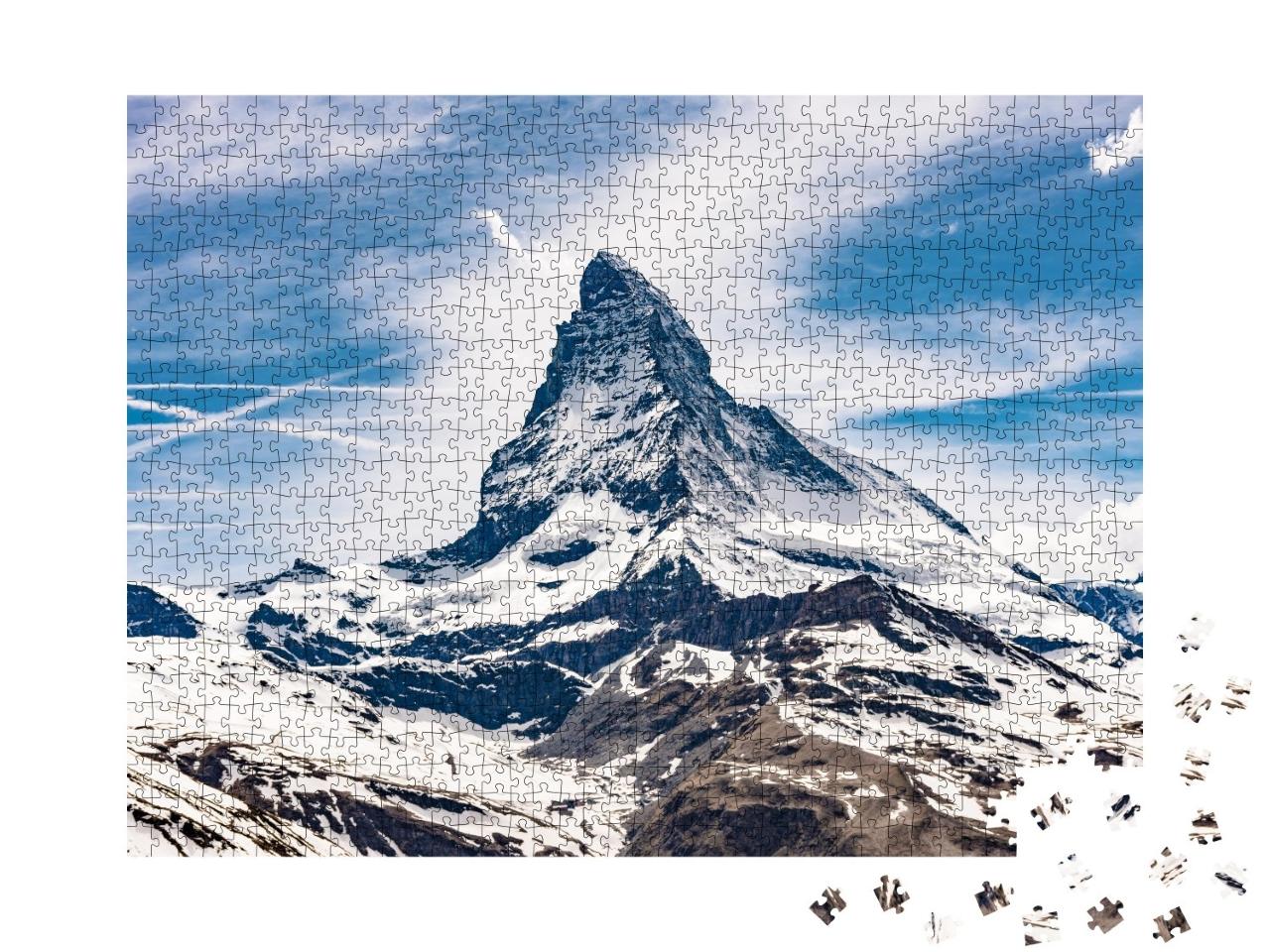 Puzzle de 1000 pièces « Matterhorn, Alpes suisses »