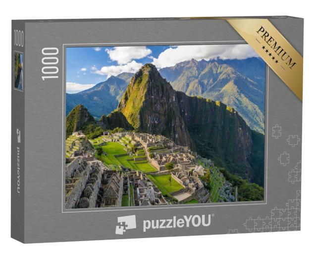 Puzzle de 1000 pièces « Machu Picchu, site du patrimoine mondial, Pérou »