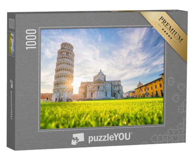 Puzzle de 1000 pièces « Dôme de Pise et la Tour penchée, Italie »