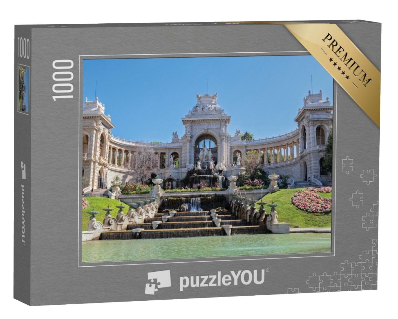 Puzzle de 1000 pièces « Palais Longchamp à Marseille, France »