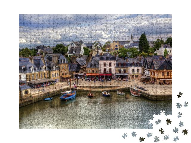 Puzzle de 1000 pièces « Port de Saint-Goustan, Auray, Bretagne »