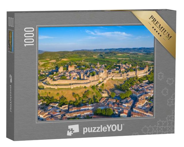 Puzzle de 1000 pièces « Cité médiévale de Carcassone, France »