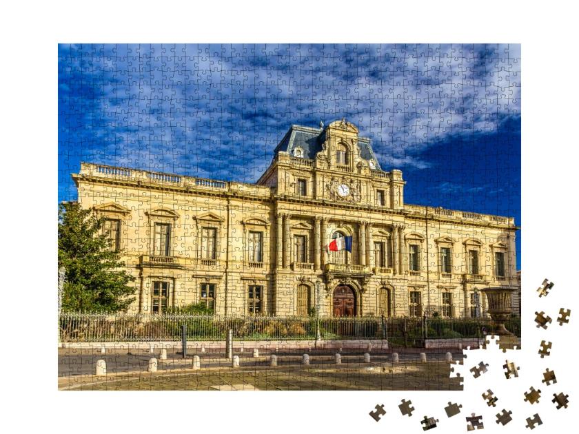 Puzzle de 1000 pièces « Préfecture de l'Hérault à Montpellier, France »