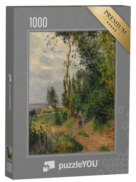 Puzzle de 1000 pièces « Camille Pissarro - Côte des Grouettes, près de Pontoise »