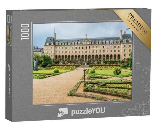 Puzzle de 1000 pièces « Palais Saint-Georges dans la ville de Rennes »
