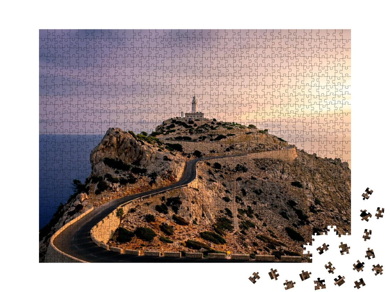 Puzzle de 1000 pièces « Phare du cap Formentor à Majorque »