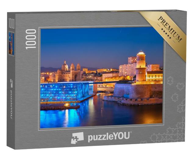 Puzzle de 1000 pièces « Le vieux port de Marseille »