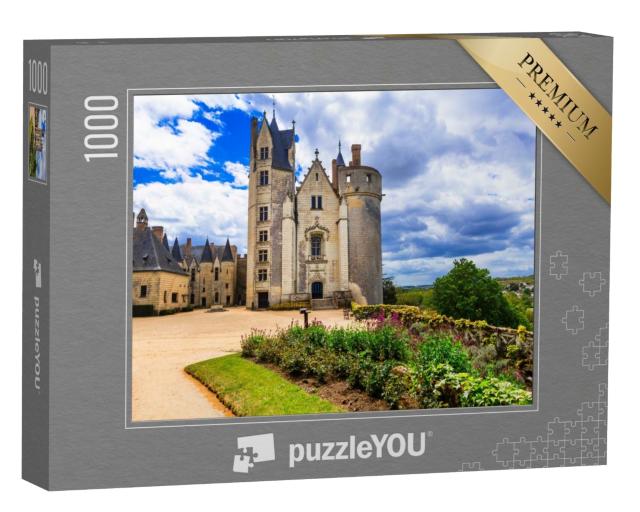 Puzzle de 1000 pièces « Majestueux châteaux médiévaux dans la vallée de la Loire - Chateau de Montreuil bellay, France »