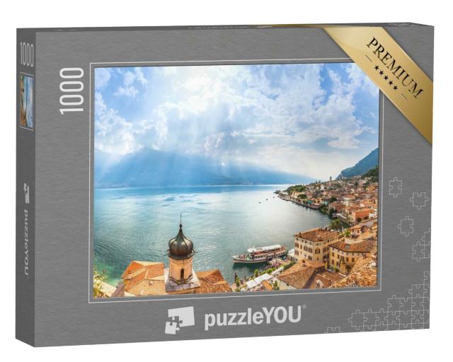 Puzzle de 1000 pièces « Limone sul Garda sur le lac de Garde »