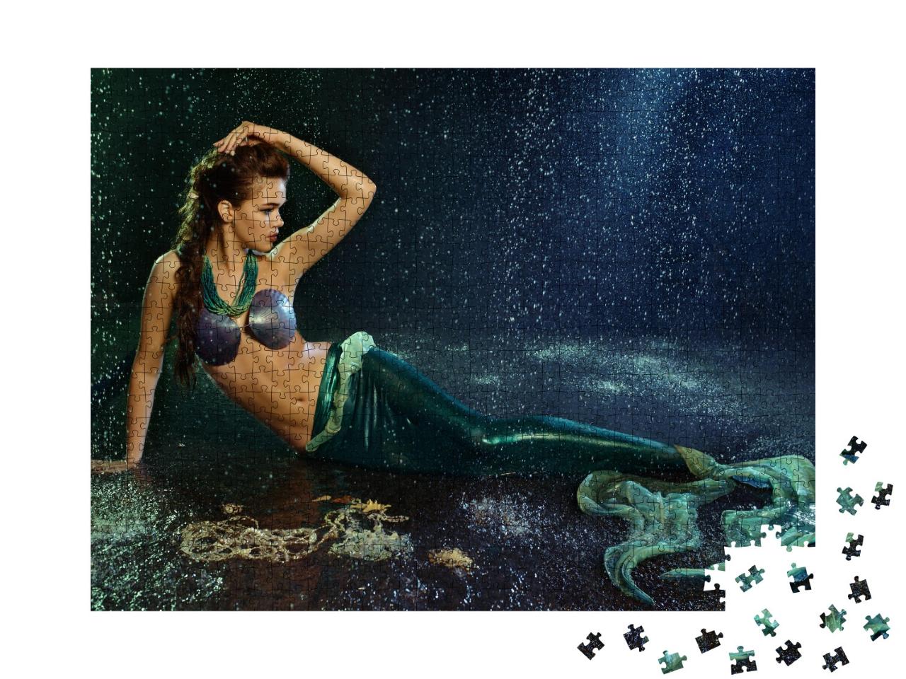 Puzzle de 1000 pièces « Une sirène enchanteresse »