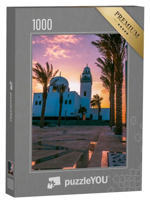 Puzzle de 1000 pièces « Mosquée de Jeddah Corniche, Arabie saoudite »