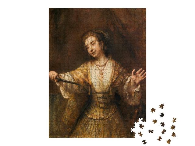 Puzzle de 1000 pièces « Rembrandt - Lukrezia »