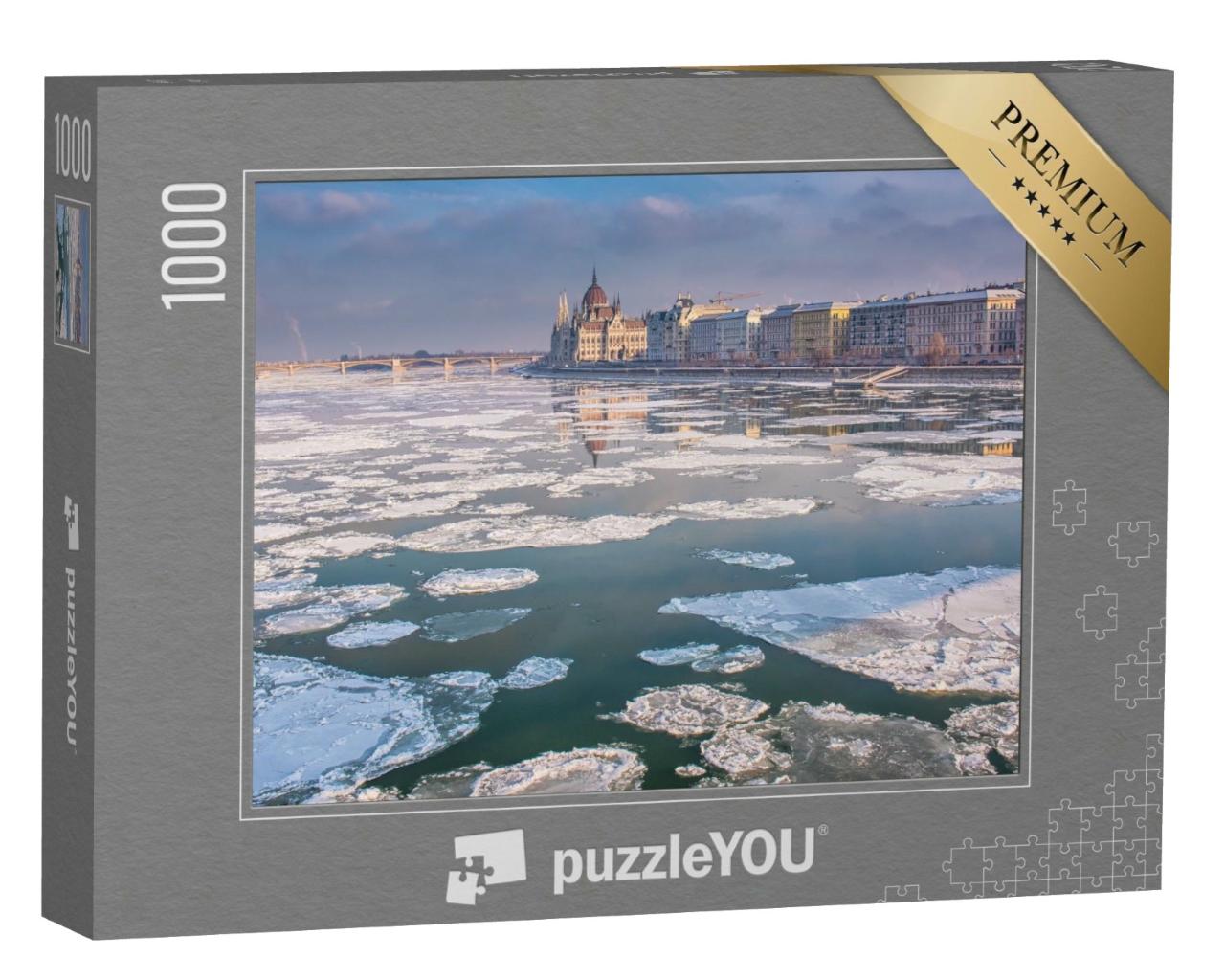 Puzzle de 1000 pièces « L'hiver à Budapest »