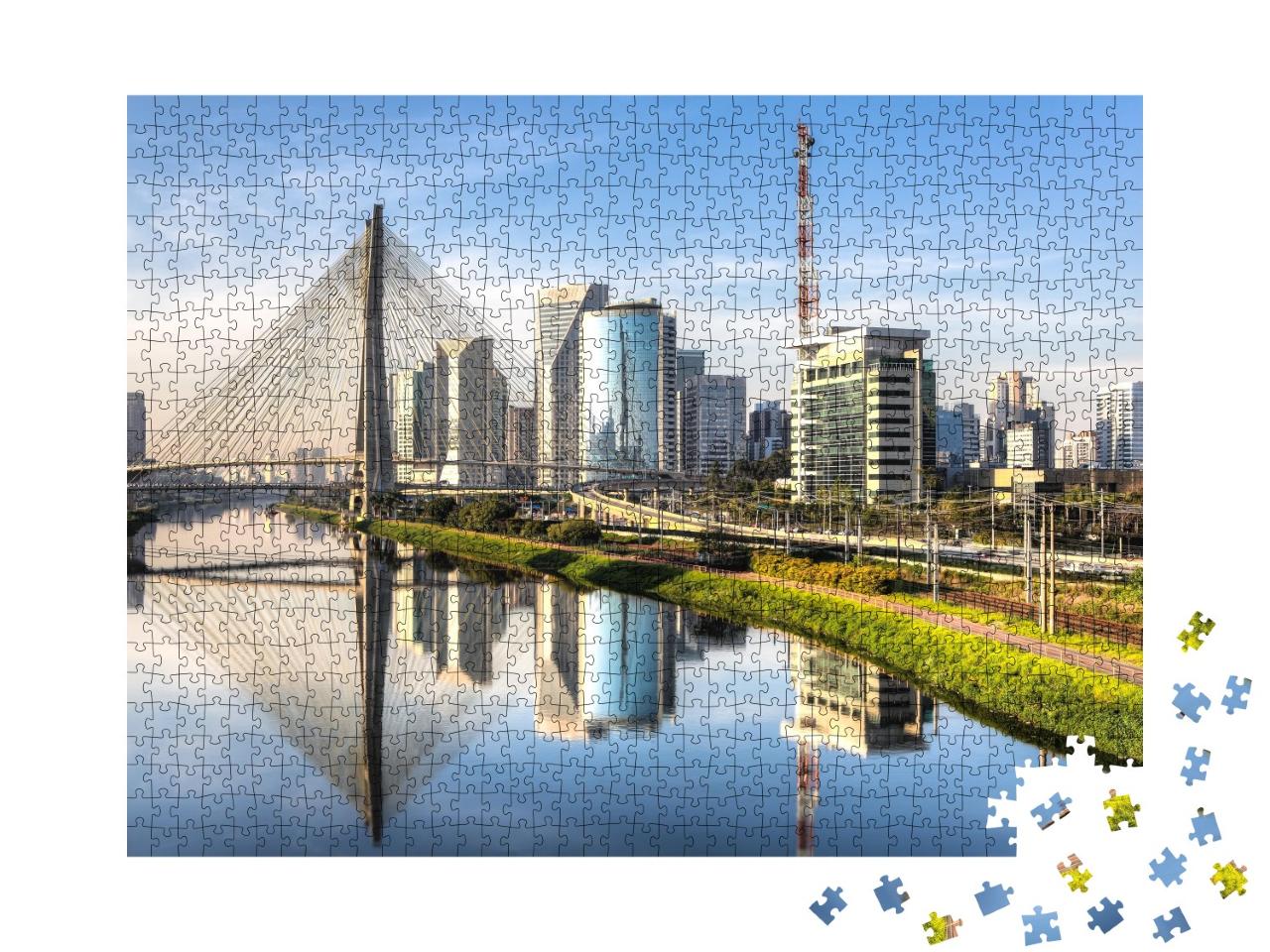 Puzzle de 1000 pièces « Sao Paulo, Brésil, Amérique latine »