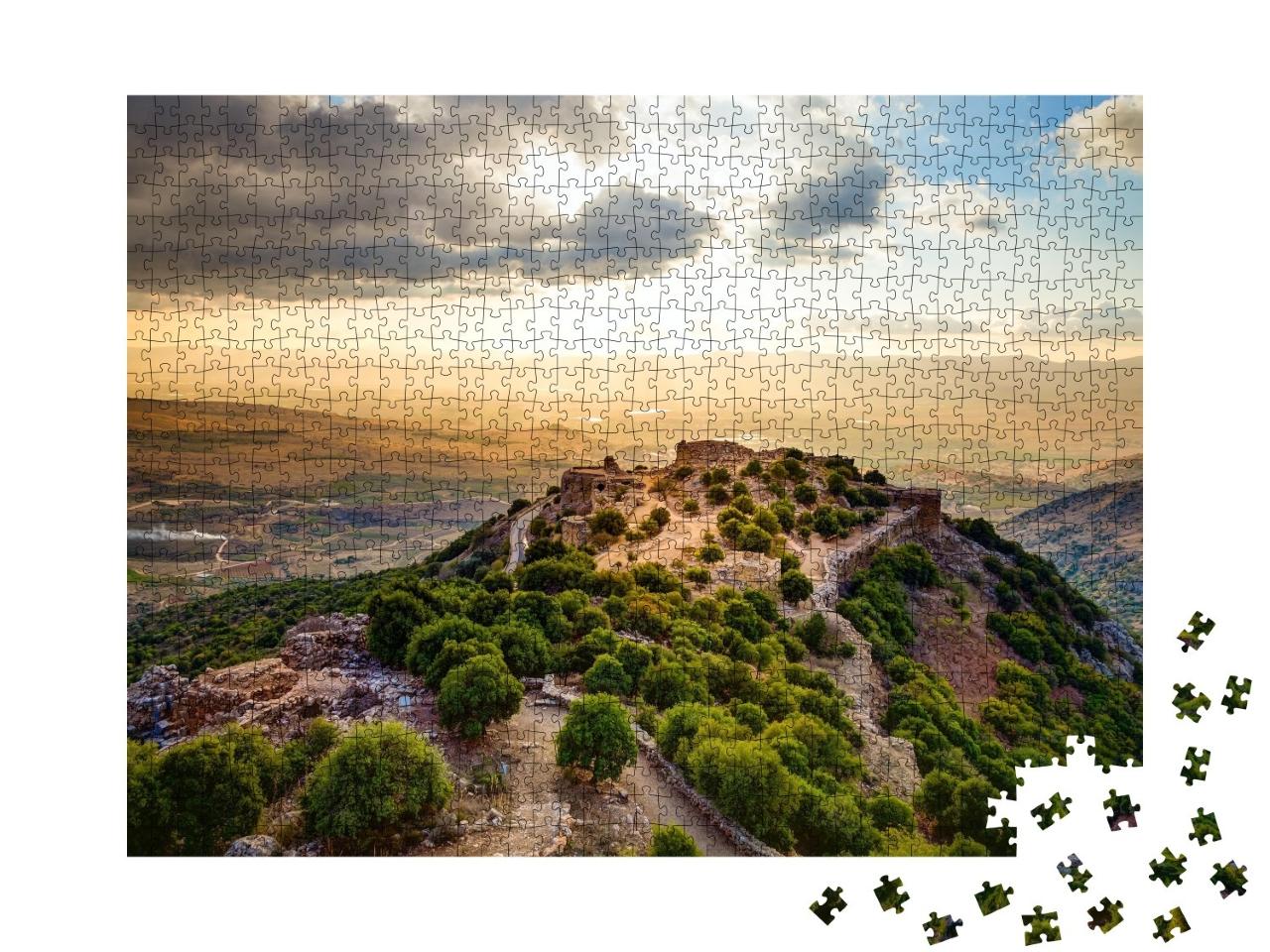Puzzle de 1000 pièces « Forteresse de Nimrod en Israël »