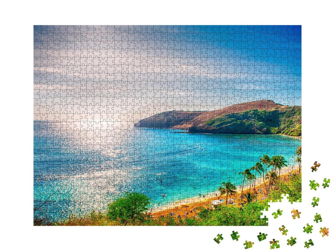 Puzzle de 1000 pièces « Hawaï : photo de fond »