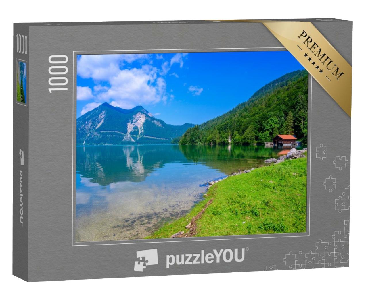 Puzzle de 1000 pièces « Lac de Walchen »