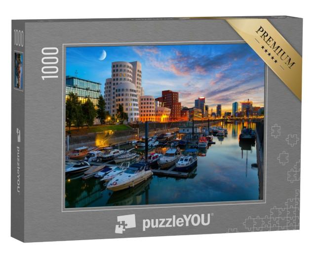 Puzzle de 1000 pièces « Port des médias de Düsseldorf »