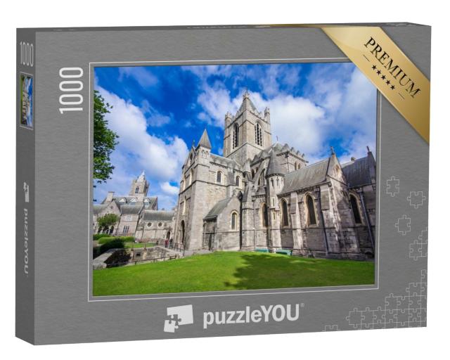 Puzzle de 1000 pièces « Dublin : la belle cathédrale Christ Church, Irlande »