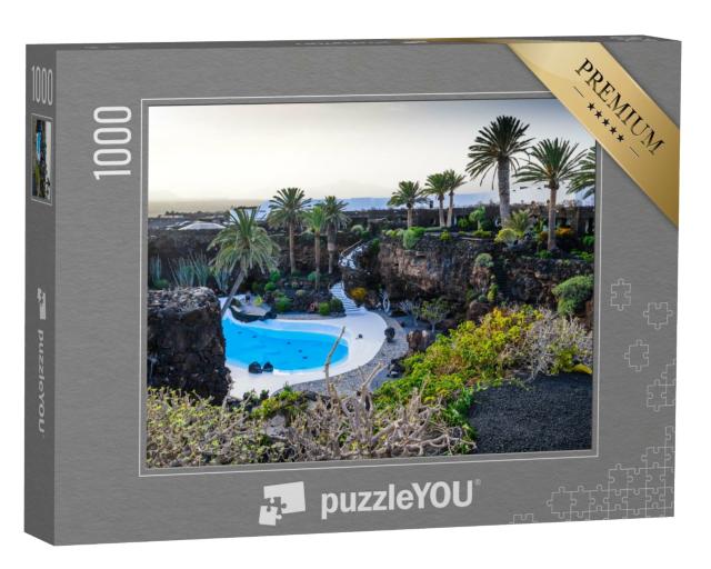 Puzzle de 1000 pièces « Jameos del Agua, Lanzarote, Îles Canaries, Espagne »