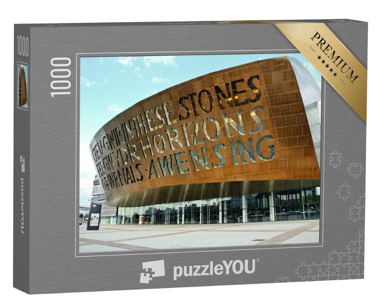 Puzzle de 1000 pièces « Centre du Millénaire du Pays de Galles Baie de Cardiff »