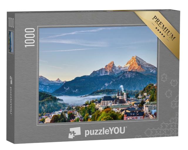 Puzzle de 1000 pièces « Berchtesgaden et le Watzmann dans les Alpes bavaroises »