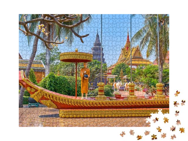 Puzzle de 1000 pièces « Magnifique temple à Siem Reap, Cambodge »