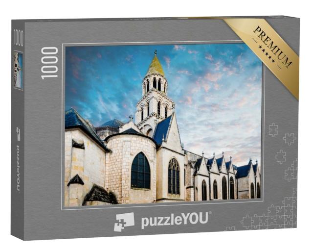 Puzzle de 1000 pièces « Église "Notre Dame" dans la ville de Poitiers »