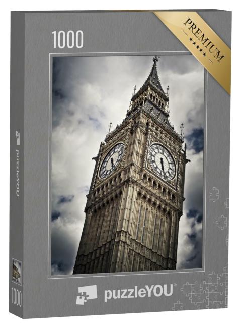 Puzzle de 1000 pièces « Photo d'ambiance de Big Ben, Londres, Angleterre »