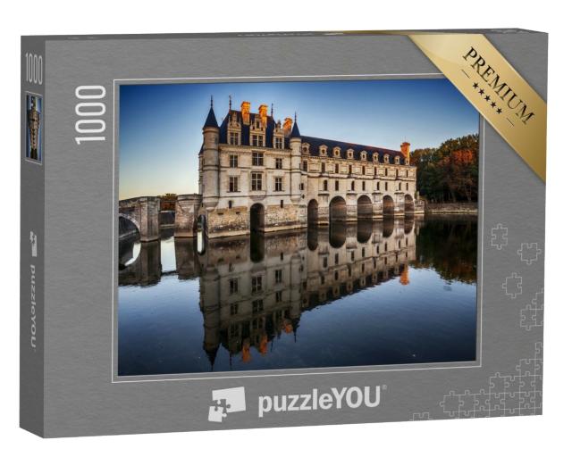 Puzzle de 1000 pièces « Le château de Chenonceau. France. Château dans la vallée de la Loire. »