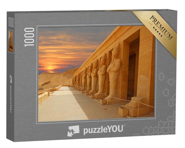 Puzzle de 1000 pièces « Vallée des Rois dans l'ancienne Thèbes, aujourd'hui Louxor, le matin, Égypte »