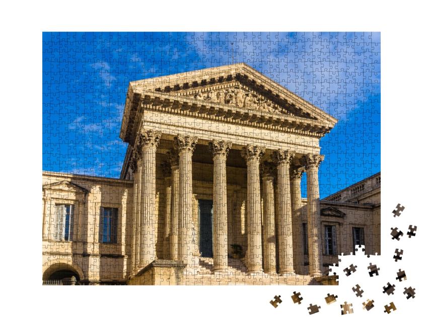 Puzzle de 1000 pièces « Palais de Justice de Montpellier - France »