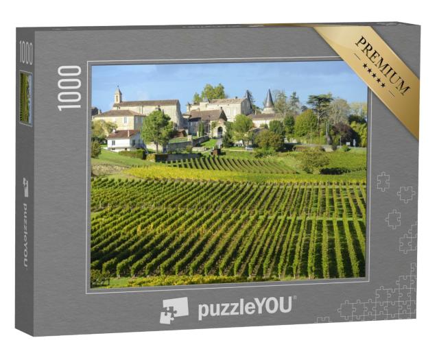 Puzzle de 1000 pièces « Vignobles de Saint Emilion, Bordeaux, France »