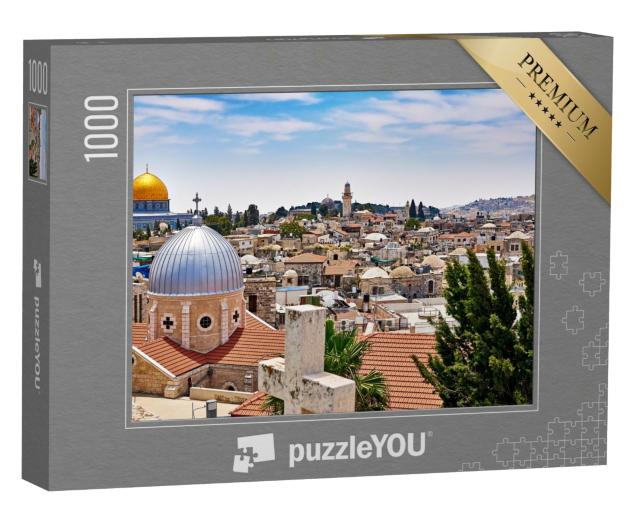 Puzzle de 1000 pièces « Magnifique vue sur Jérusalem, Israël »