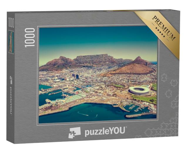 Puzzle de 1000 pièces « Vue sur Le Cap en Afrique du Sud »