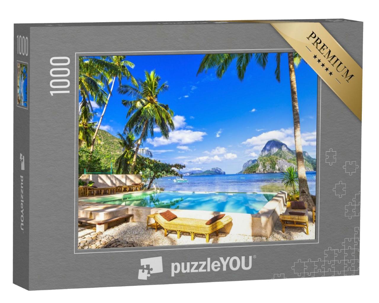 Puzzle de 1000 pièces « Centre de vacances aux Philippines »
