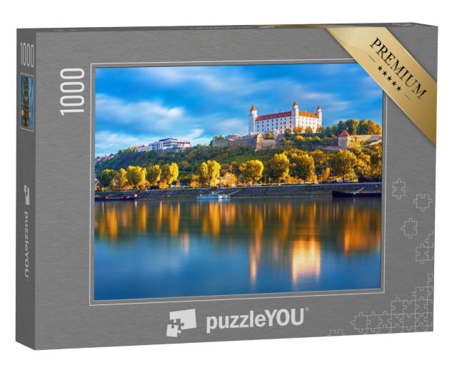 Puzzle de 1000 pièces « Château sur le Danube, Bratislava, Slovaquie »